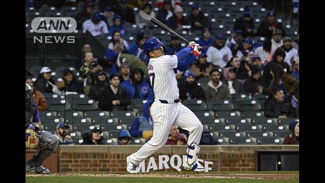 【MLB】カブス・鈴木誠也が日本選手「1号」HR　吉田正尚は代打で二塁打！