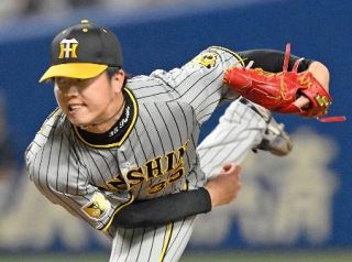 中１―２神（１４日）　阪神・才木が今季初勝利