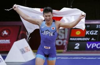 五輪代表の日下が優勝　レスリング、アジア選手権