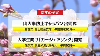 ＊4/19（金）の山形県内の主な動き＊