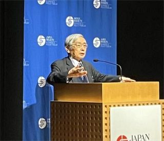 黒田氏、金融政策の正常化を評価　日銀前総裁、ＮＹで講演