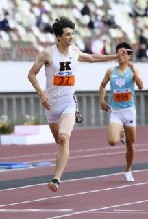 男子４００メートルは豊田が優勝　関東学生陸上第２日