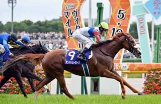 競馬、テンハッピーローズが優勝　Ｇ１、ヴィクトリアマイル