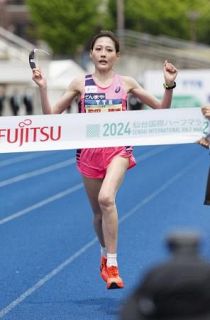 五輪代表の前田Ｖ、小山６位　仙台国際ハーフマラソン