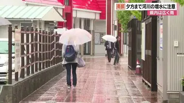 雨の1日　御嶽山109.5ミリ、阿智村浪合89ミリ　南部中心に激しく降ったところも　夕方まで河川の増水に注意を