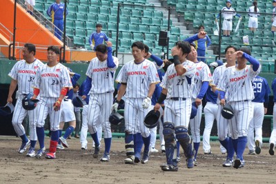 Honda熊本が7年ぶり黒星、第2代表決定Tへ　都市対抗九州2次