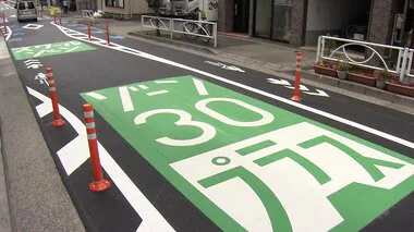 【解説】「生活道路」法定速度を時速60km→30kmに　速度標識有る場合は「標識通りの速度」？あいまいな境界線にも疑問噴出