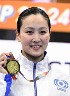 競泳、渡部香生子が現役引退　１５年世界選手権金メダル