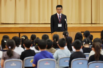 「命は一人に一つ」　佐世保同級生殺害20年、現場の小学校で集会