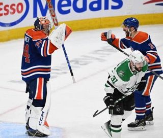 ＮＨＬ、オイラーズが決勝進出　西決勝第６戦、スターズに勝利