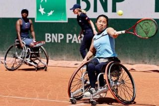 上地組、小田組が決勝進出　全仏テニス車いすの部