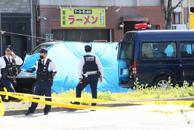 神戸のラーメン店主射殺　暴力団幹部ら5人逮捕　組織的殺人の疑い