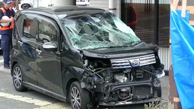 酒気帯び運転の軽自動車が歩道に突っ込む　27歳女性はねられ死亡　熊本市