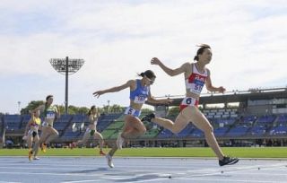 山形愛羽が２００ｍ大会新Ｖ　日本学生個人陸上、短距離２冠