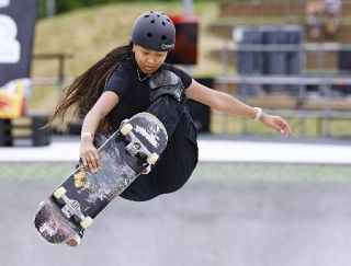 開、草木、四十住がパリ五輪代表　予選最終戦、スケボー女子パーク