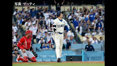 大谷翔平“特大”第23号ホームラン「良い角度で良い眺め」　新ユニホームで古巣・エンゼルスとの試合に臨む