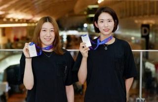 銀メダルのバレー女子代表が帰国　古賀紗理那、パリ五輪へ手応え