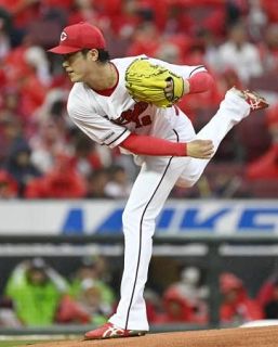 広３―０ヤ（２５日）　森下、今季初完封で６勝目