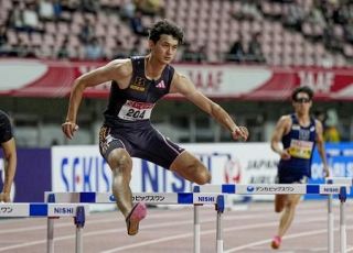 ４００メートル障害豊田が五輪へ　女子１５００メートルの田中も