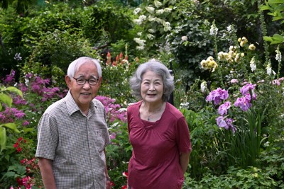 転勤先で土地購入、定年後に夫婦で築いた花園　一般公開終了　山形