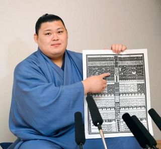 新関脇の大の里「大事な場所に」　大関昇進も期待、一層の飛躍へ