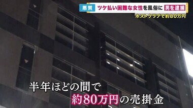 ミナミのホスト逮捕 「ツケ払い80万円」の女性客を風俗店に紹介した疑い　ホストクラブ全体の関与を捜査