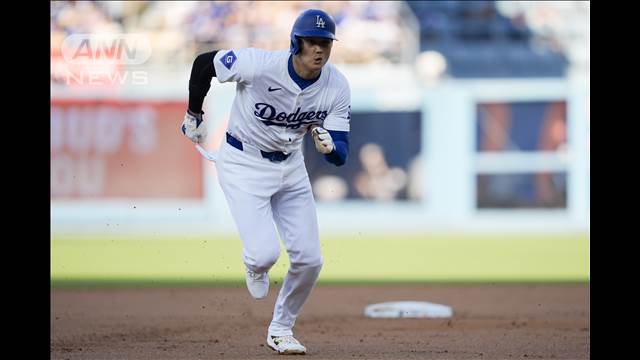 大谷翔平 1番指名打者で出場 米メジャーリーグ通算103盗塁
