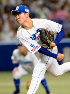 中３―０神（１２日）　高橋宏が６勝目