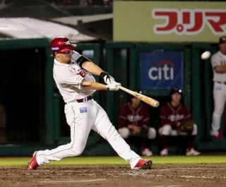 楽３―２西（１２日）　浅村が勝ち越しソロ本塁打