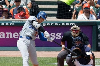 大谷翔平、日本人初のメジャー通算200本塁打　29号ソロ