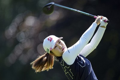 古江彩佳、逆転でメジャー初優勝　女子ゴルフ・エビアン選手権