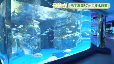 能登半島地震の影響で休館続いたのとじま水族館…再オープン前に水族館から中継