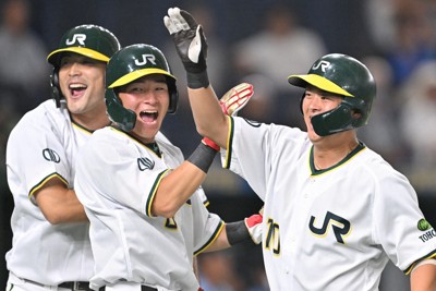 履正社で甲子園VのJR東日本東北・大西が2打席連発　都市対抗