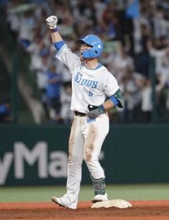 西５―３ソ（２０日）　西武が競り勝つ