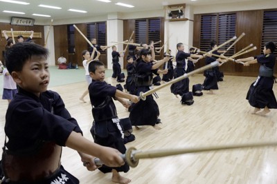 あの技やりたい!どうすれば勝てる?　睦剣士会が育む子供の自主性