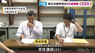 「一人の女性として付き合いたいと…」支援学校の女子生徒に講師がみだらな行為　懲戒処分に