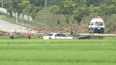 川が増水 救助に向かったパトカーが…　20台の警察官2人流された現場は