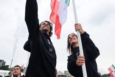 イタリア選手、パリ五輪開会式中にセーヌ川に指輪落とす　妻に謝罪