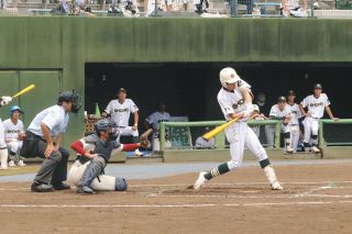 ミス挽回 逆転の三塁打　昌平・渡辺暁斗選手（3年）＜高校野球・埼玉＞