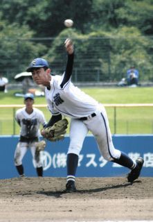 昨夏の悔しさ 断ち切る好投　霞ケ浦2年・市村才樹投手＜高校野球・茨城＞