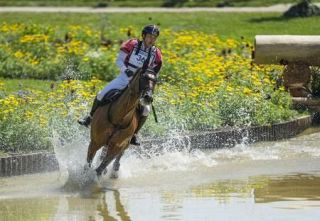 クロカンで大岩は減点なし　馬術・２８日