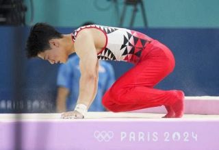 橋本、鉄棒２連覇逃す　体操・２７日