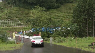 30日にかけ大雨の恐れ…厳重警戒を　湯沢市の土砂崩れ現場、二次災害の恐れあり不明者の捜索できず　秋田