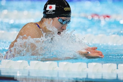 鈴木聡美「調子良かっただけに悔しい」女子100m平泳ぎ準決勝敗退