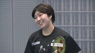 【パリ五輪】バドミントン山口茜選手　予選リーグ初戦　相手を圧倒しストレート勝ち【福井】