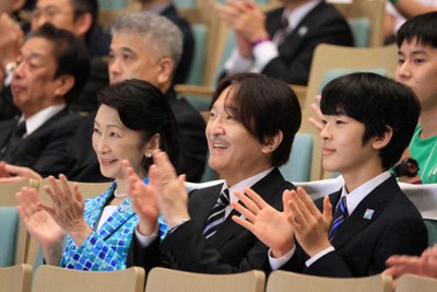 悠仁さま、3年連続で総文祭に出席　岐阜市で高校生と交流