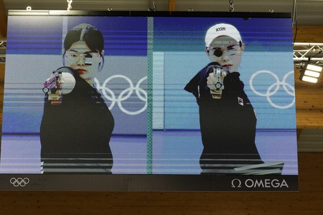 韓国の女性射撃選手「カッコ良すぎ」と話題　マスク氏も興奮