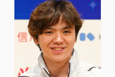 宇野昌磨さん「参加できず…」　北京五輪フィギュア団体メダル授与式