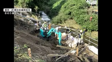 ＪＲ大船渡線　８月１０日前後に運転再開へ　大雨被害で運休中の一ノ関～気仙沼間　岩手県