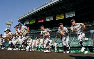 白樺学園などが調整　甲子園練習がスタート